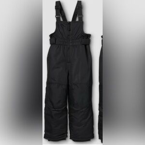 Toddler 18 month Black Snow Ski Bib Overalls